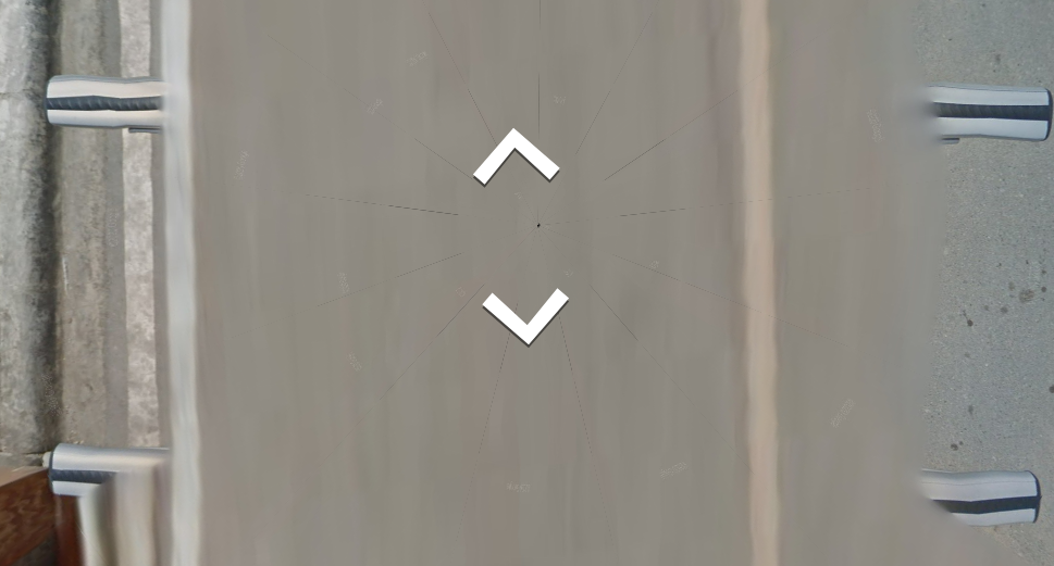 Doninican Republic car with a thick black strip on roof rack